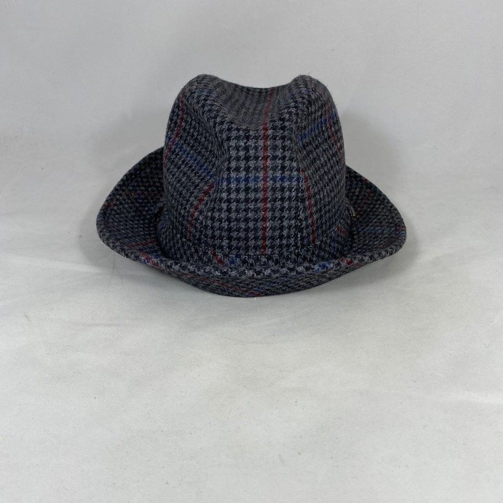 Scala Shape-able Brim Small Checker Pattern Hat - Picture 4 of 12